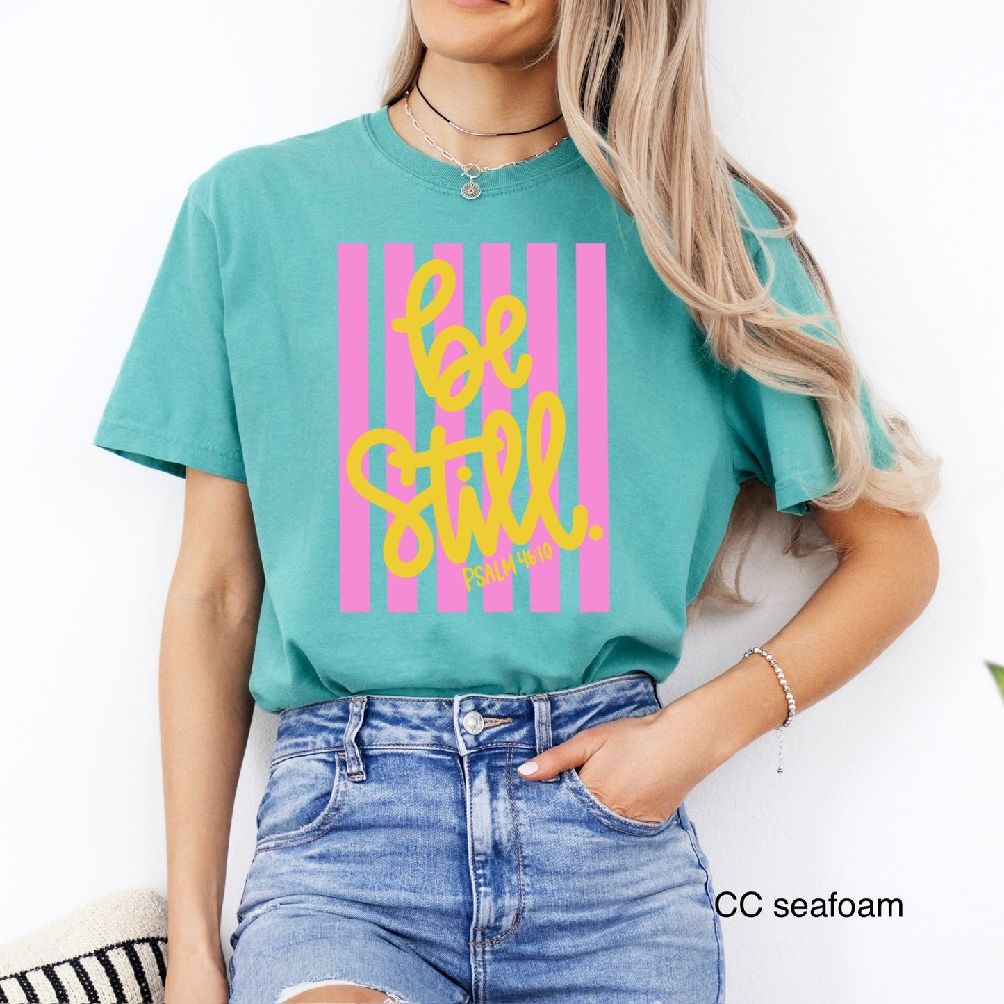 Be Still Stripe Tee