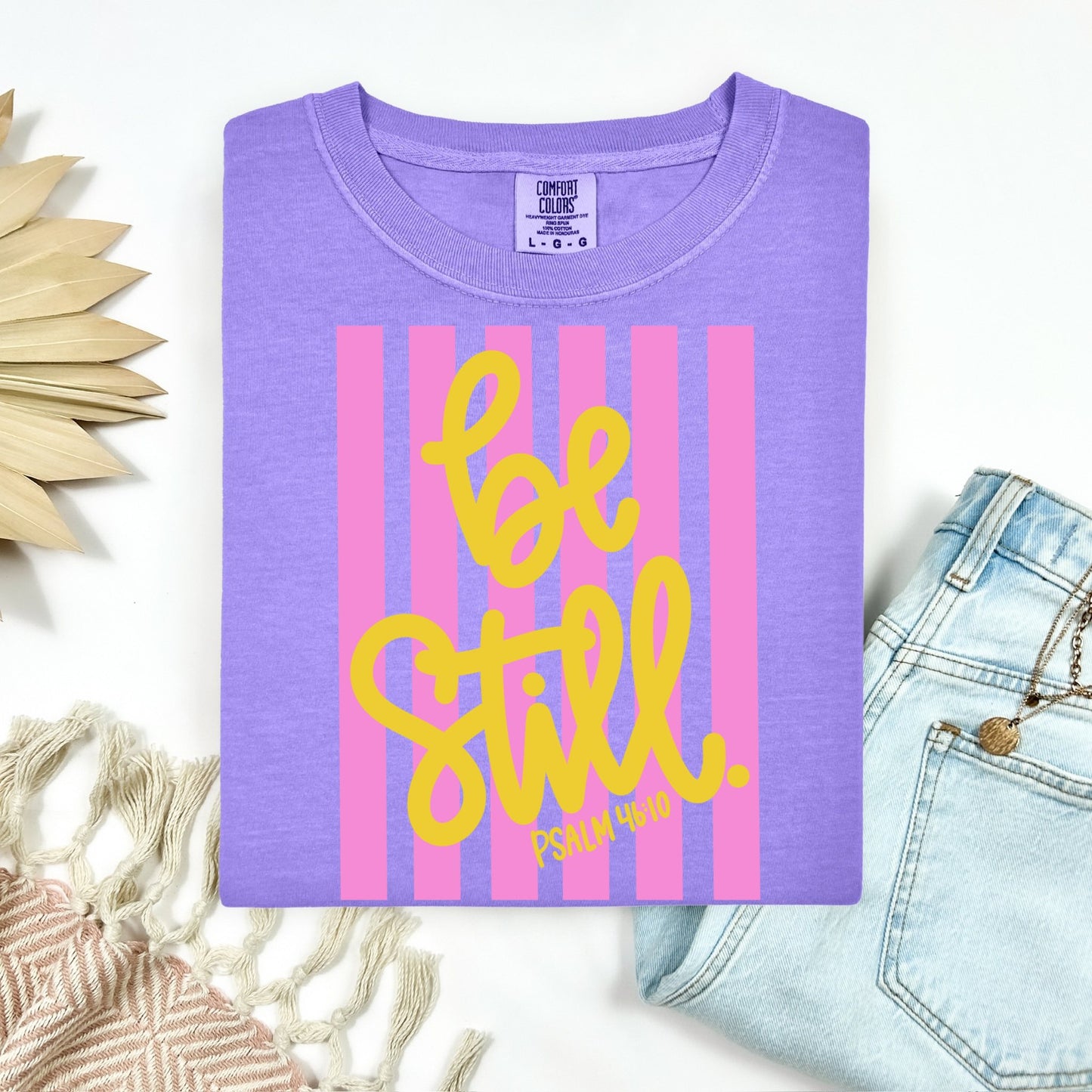 Be Still Stripe Tee