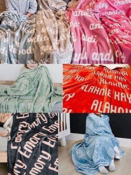 PREORDER: Custom Fleece Blanket (Ships in 25-35 Business Days)