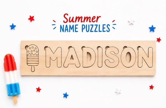 PREORDER: SUMMER NAME PUZZLES (Ships 12-15 Business Days)