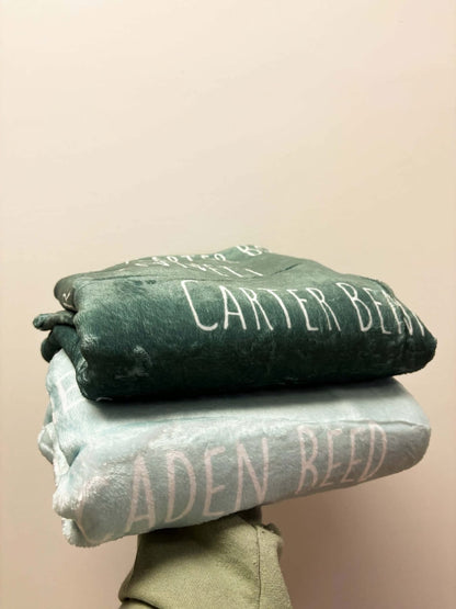 PREORDER: Custom Fleece Blanket (Ships in July)
