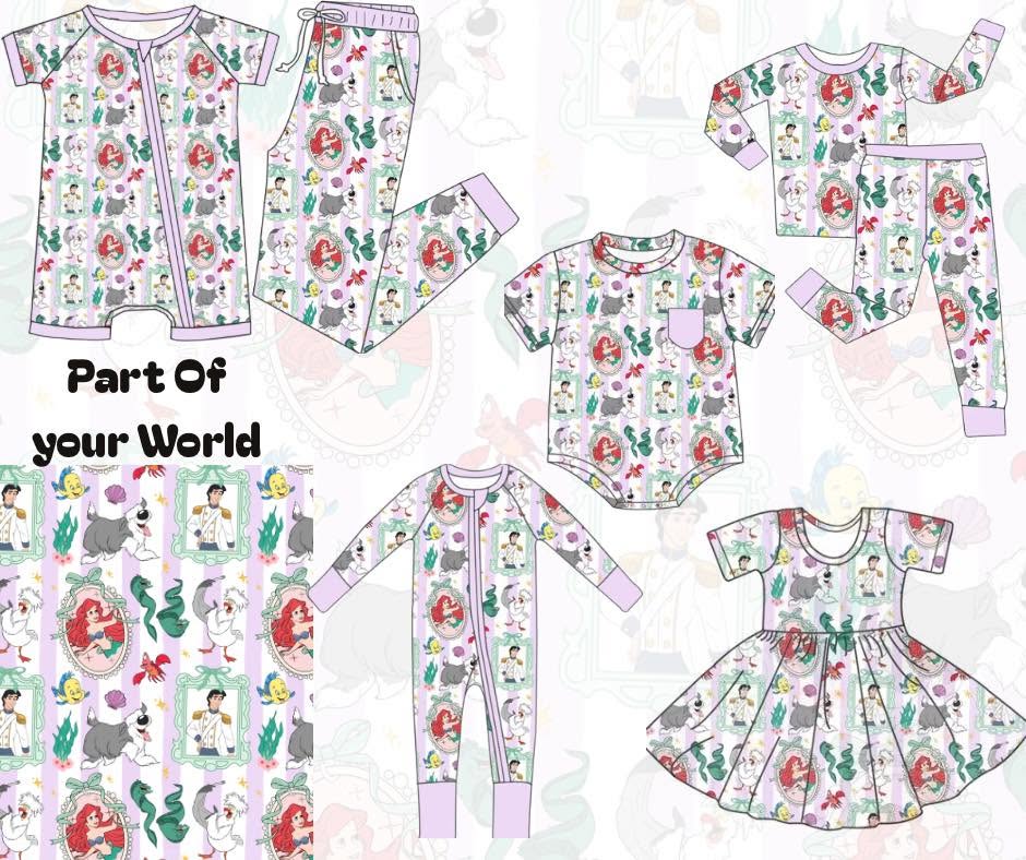 PREORDER: Princess Duos Bamboo Collection (Ships 35-45 Business Days)