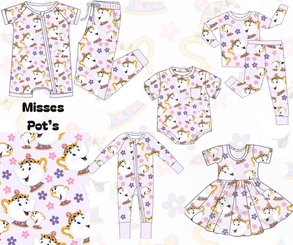 PREORDER: Princess Duos Bamboo Collection (Ships 35-45 Business Days)