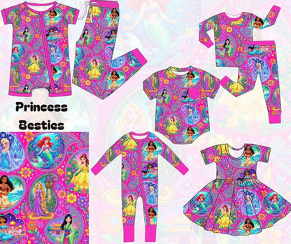 PREORDER: Princess Duos Bamboo Collection (Ships 35-45 Business Days)