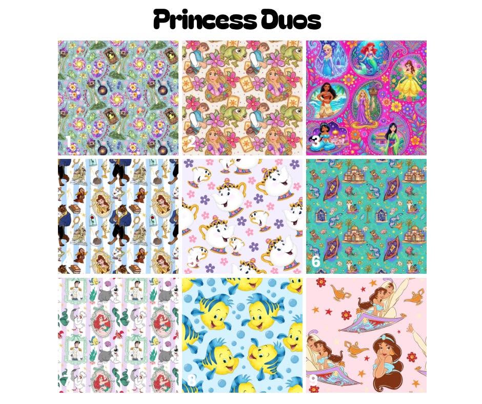 PREORDER: Princess Duos Bamboo Collection (Ships 35-45 Business Days)