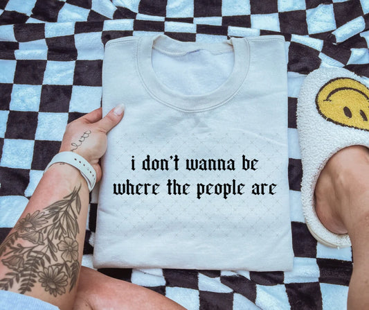 Where The People Are Tee/Tank