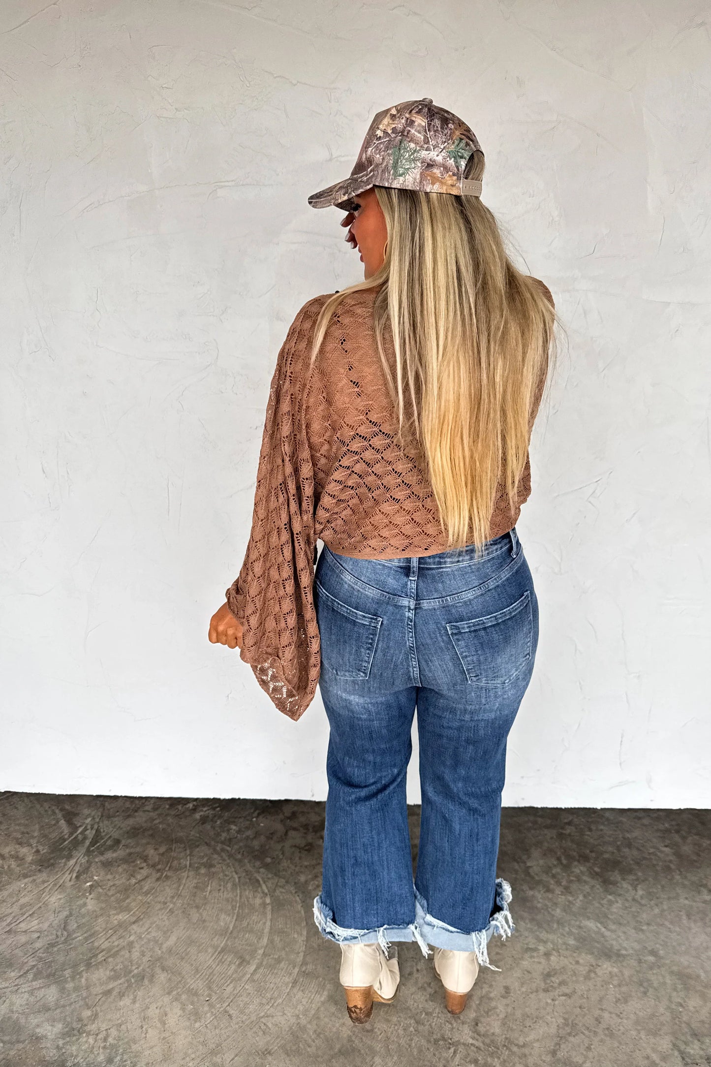 PREORDER: Fall Colors Free Spirit Bell Sleeve Top (Ships Week Of 9/22)