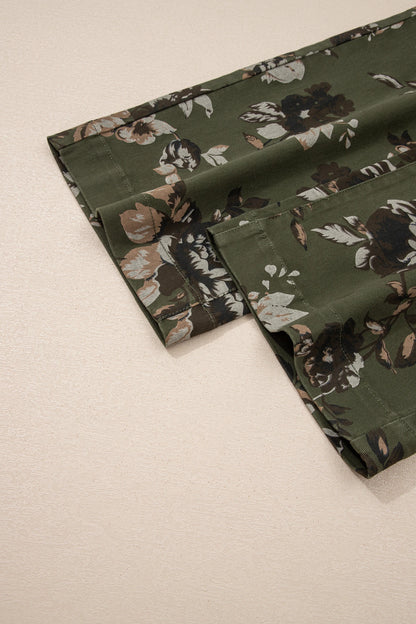 PREORDER: Green Vintage Floral Pant (Ships in 21-28 Business Days)