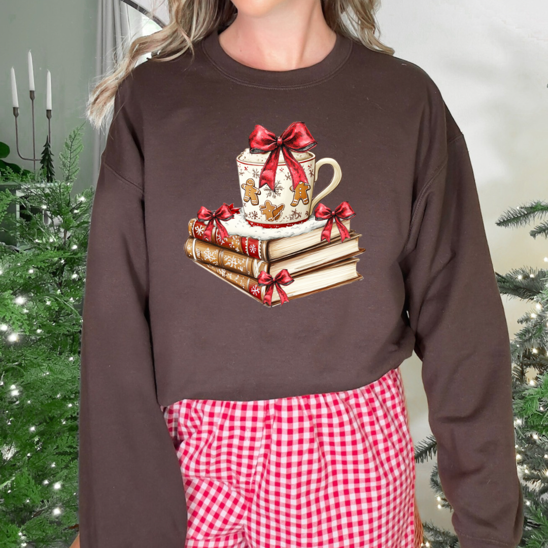 Christmas Books Crewneck