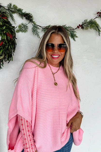CHRISTMAS MEG PULLOVER PONCHO