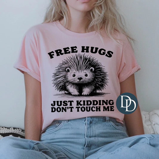 Free Hugs Porcupine Tee