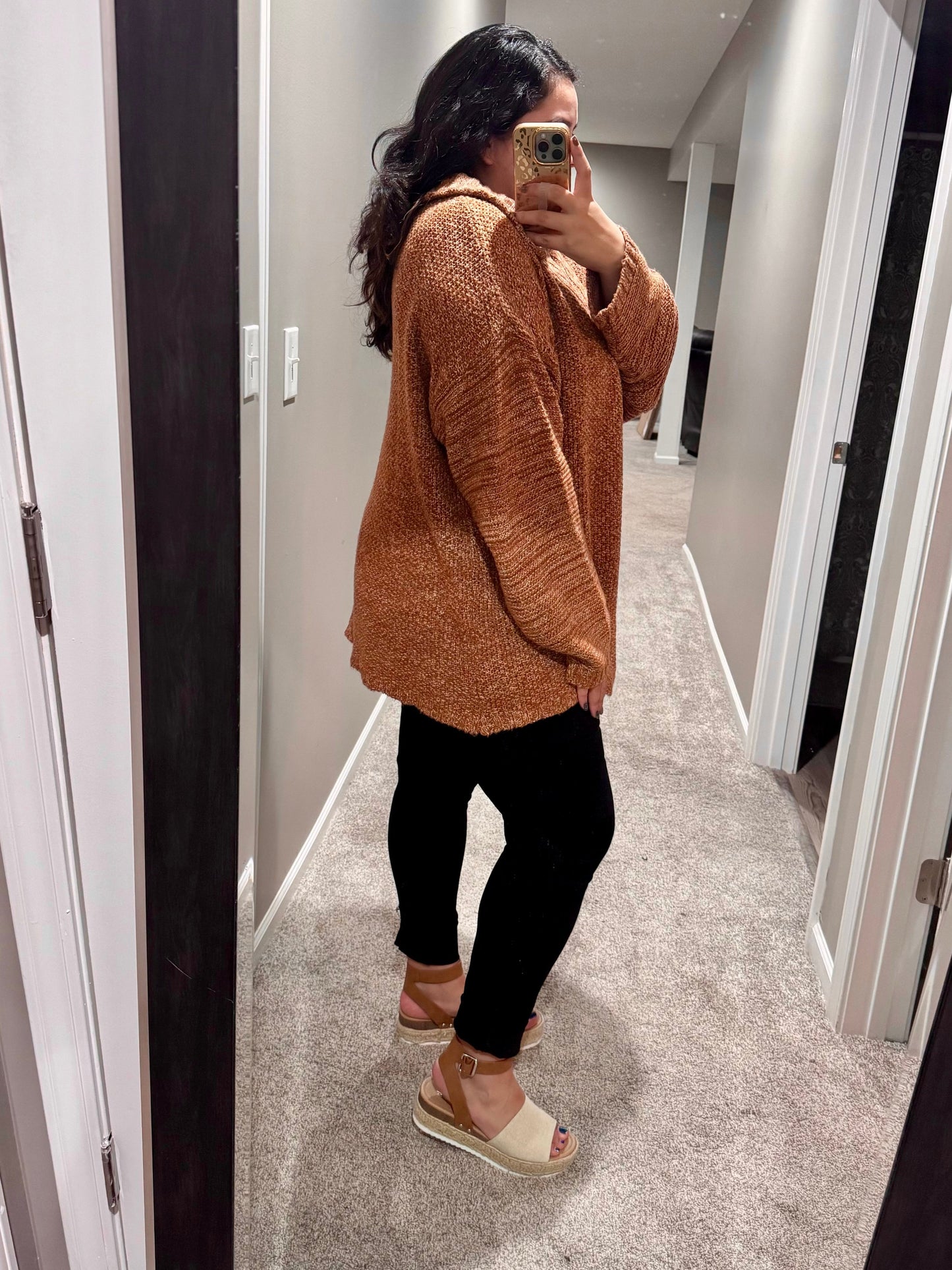 Chestnut Oversized Sweater