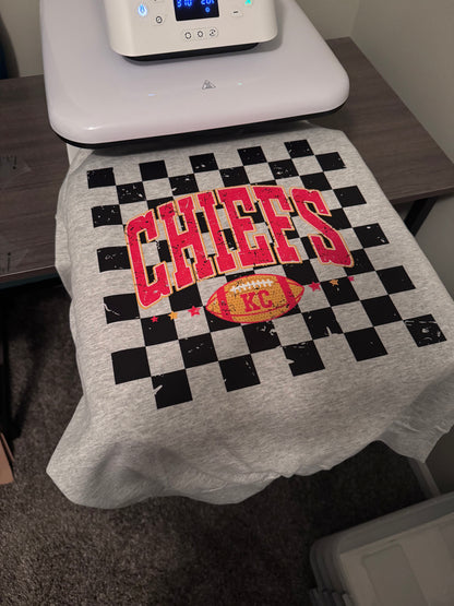 Checkered Chiefs TEE or TANK