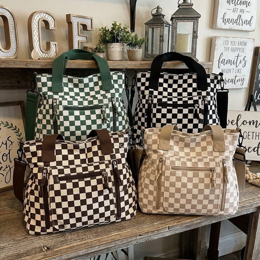 PREORDER: The Checkmate Carry-All Tote (Ships 30-35 Business Days)