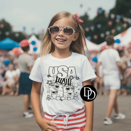 Patriotic Blue Dog Youth Tee