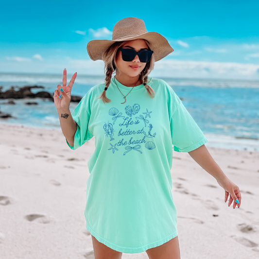 Life Is Better At The Beach Tee/Tank