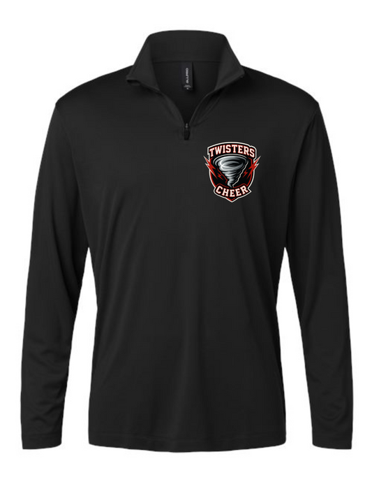 Twisters Cheer AllPro Quarter Zip (Ready in 7-14 Business Days)