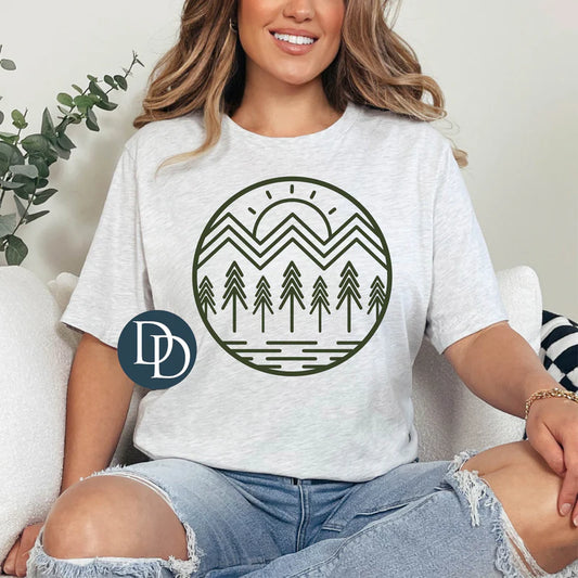 Mountain Scene Tee