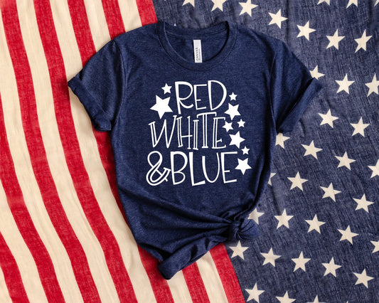 Red, White, and Blue Tee/Tank