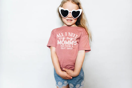 Mommy And A Fruit Snack Youth Tee (3T-14)