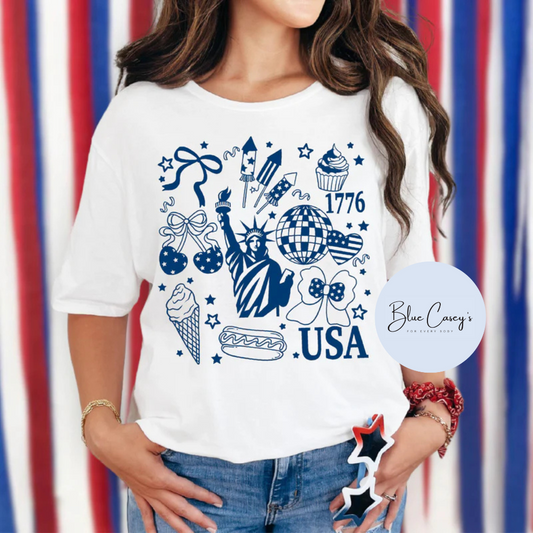 Lady Liberty Tee/Tank