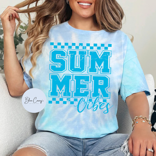 Tie Dye Summer Vibes Tee