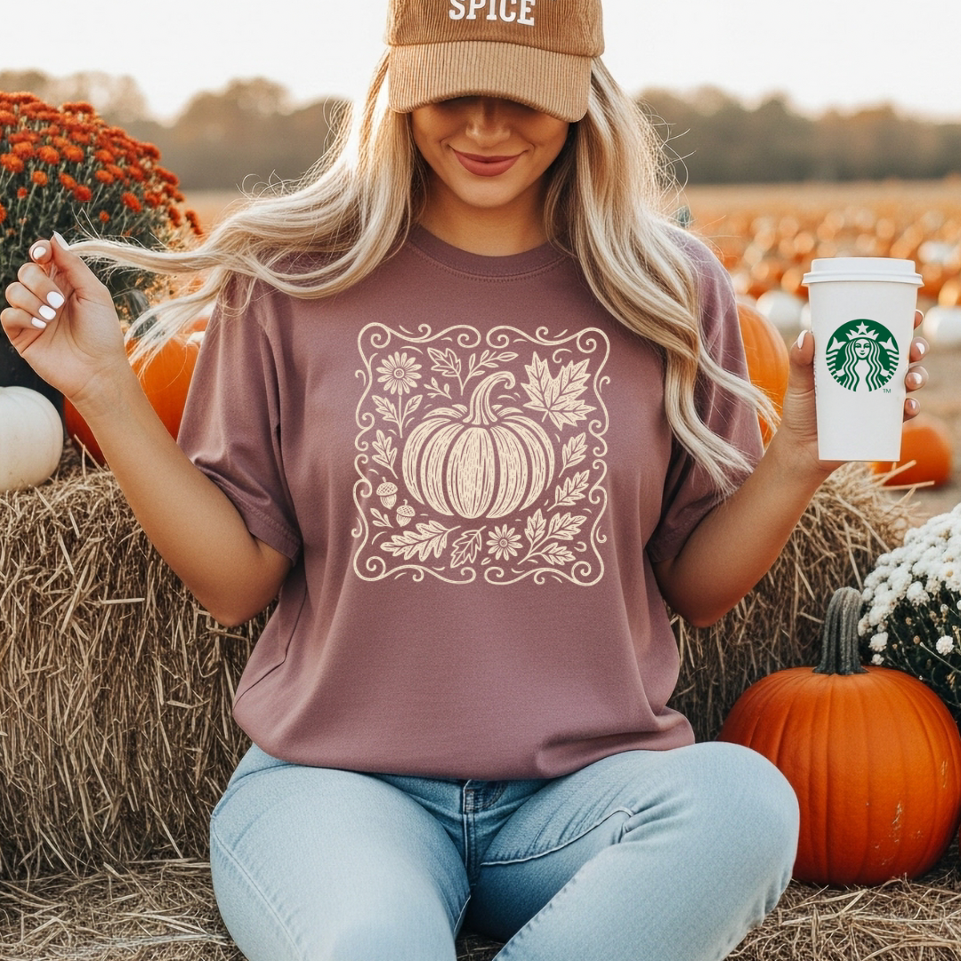 Pumpkin Swirl Tee