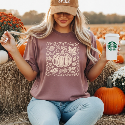 Pumpkin Swirl Tee