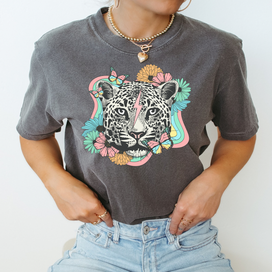 Retro Leopard Tee