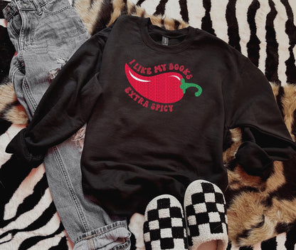 Spicy Books Crewneck