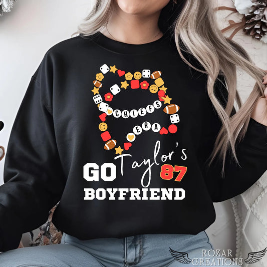 PREORDER: Taylor's Boyfriend Crewneck (Ships 2-3 Weeks)