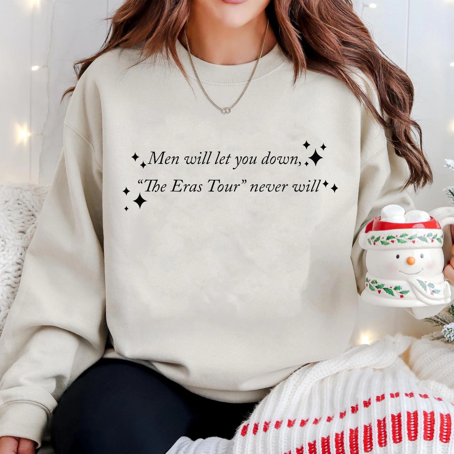 PREORDER: Men Will Let You Down Crewneck (Ships 5-7 Business Days)